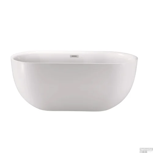 Vrijstaand Ligbad Luca Sanitair Primo Acryl 170x78x60 Cm Mat Wit (inclusief Afvoer En Sifon)