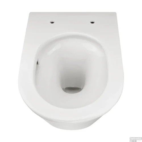 Wandcloset Wiesbaden Vesta Rimless Tornado Flush Glans Wit -Badkamer Winkel 32.2506 sfeer