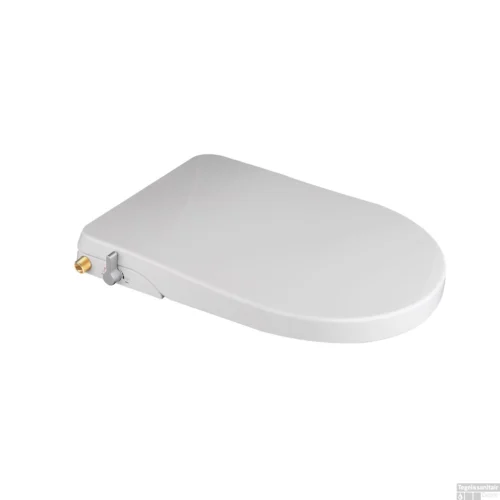 Douche WC Zitting Wiesbaden Flush Stroomloos Met Sproeier Wit -Badkamer Winkel 32.3770 2 1