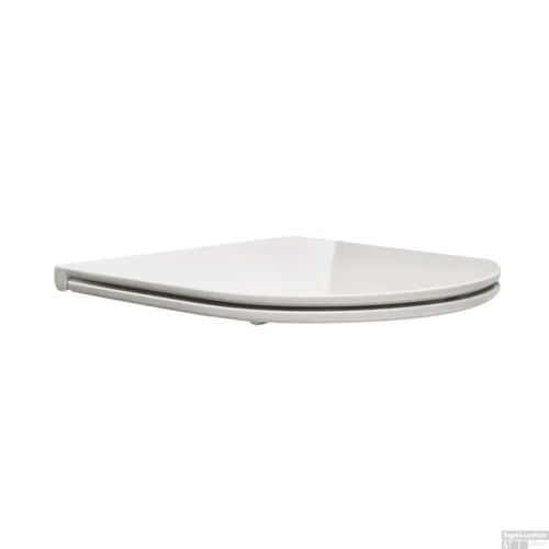 Closetzitting Wiesbaden Flatline 2.0 Met Deksel Wit