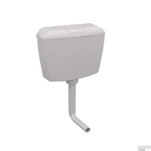 Reservoir Xellanz Geno Laaghangend Kunststof Wit