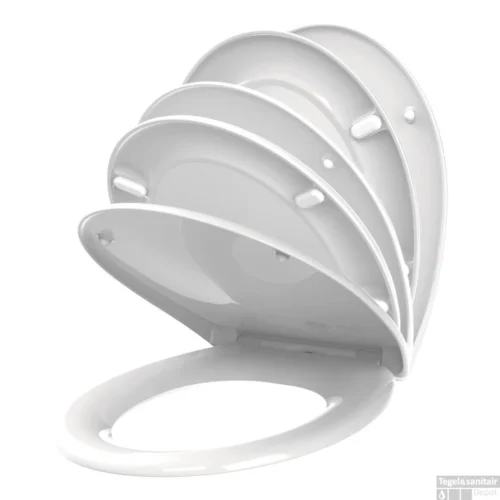 Wc-Zitting Allibert Fally Wit Soft-Close -Badkamer Winkel 818429 4