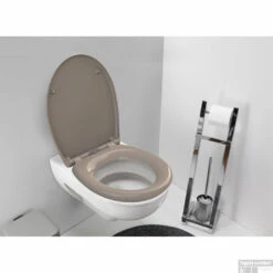 Wc-Zitting Allibert Fally Taupe Soft-Close