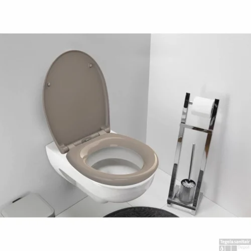Wc-Zitting Allibert Fally Taupe Soft-Close