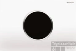 Geberit Sigma 10 Bedieningsplaat Infrarood Netvoeding 230v Wit-chroom-wit