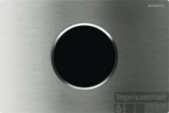 Geberit Sigma 10 Bedieningsplaat Infrarood Batterij Grote/kleine Sp Rvs Geborsteld