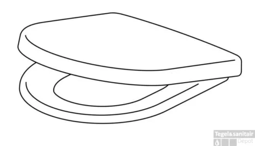 Pagette Subline Closetzitting Met Softclosing En Quickrelease Wit -Badkamer Winkel 82909