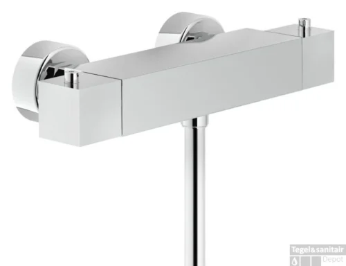 B&w-luxury Angusti Douchethermostaat 15 Cm. Chroom