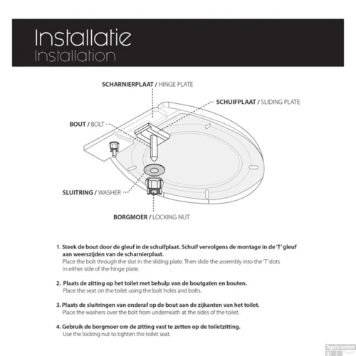 Closetzitting Differnz 35x44 Cm Softclose Wit -Badkamer Winkel 8712793562932 closetzitting differnz 35x44 cm softclose wit 4