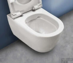 B&w-luxury Agathon Rr Wandcloset 35x54 Cm. Spoelrandloos Wit -Badkamer Winkel 87439