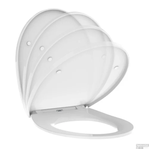 Allibert Toiletzitting Igenio Glanzend Wit -Badkamer Winkel allibert toiletzitting igenio glanzend wit shop2