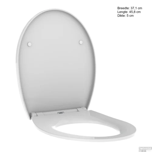 Allibert Toiletzitting Igenio Glanzend Wit -Badkamer Winkel allibert toiletzitting igenio glanzend wit tec