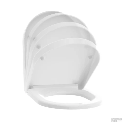 Allibert Toiletzitting Steel Glans Wit -Badkamer Winkel allibert toiletzitting steel glans wit shop2