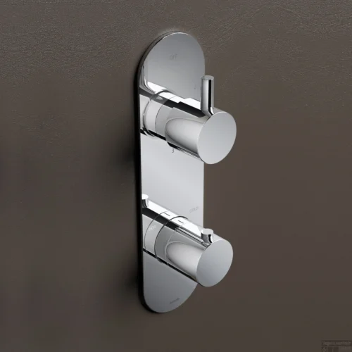 Douchekraan Hotbath Buddy Inbouw 3-weg Verticaal Chroom