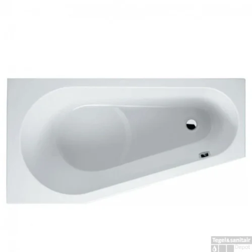 Ligbad Riho Delta 150 X 80 Cm RECHTS Wit