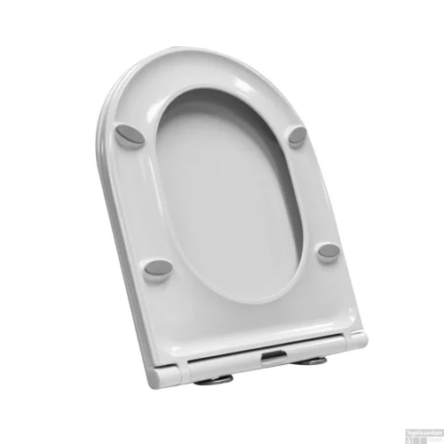 BWS Closetzitting Flatline 2.0 Met Deksel Wit -Badkamer Winkel bws closetzitting flatline 2.0 met deksel wit detail