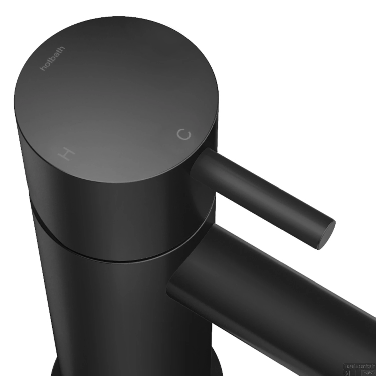 Inbouw Douchemengkraan Hotbath Cobber 2-weg Mat Zwart 2 Inbouw Douchemengkraan Hotbath Cobber 2-weg Mat Zwart - Afbeelding 2