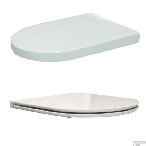 Geberit UP320 Toiletset Compleet | Inbouwreservoir | Wandcloset Wiesbaden Vesta Randloos 52cm | Set24 Met Drukplaat -Badkamer Winkel closetzitting wiesbaden vesta 52cm 32.3466 zittingen 24