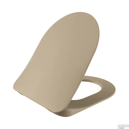 Closetzitting Boss & Wessing QuickRelease Softclose Mat Cappuccino