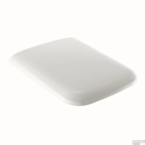 Closetzitting Geberit Icon Square Topfix Met Deksel Wit