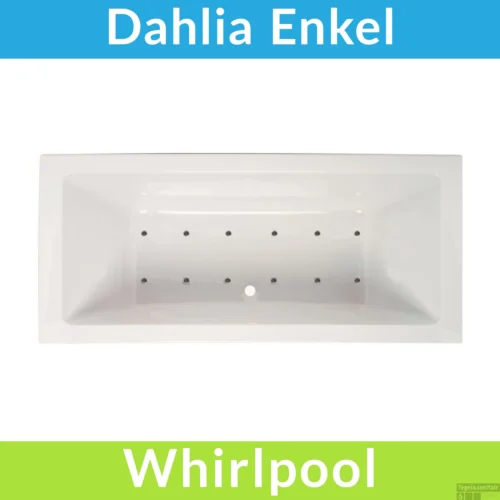Whirlpool Boss & Wessing Dahlia 190x90 Cm Bodem Luchtsysteem