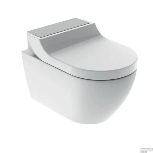 Douche WC Geberit AquaClean Tuma Comfort Compleet Rimfree Geborsteld RVS