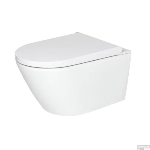 Douche WC RapoWash Basic Met Bidetspoeler En Afstandsbediening Rimless Wit -Badkamer Winkel douche wc rapowash basic wit detail7