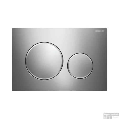 Bedieningsplaat Geberit Sigma 20 DF Chroom