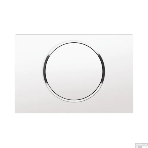 Bedieningsplaat Geberit Sigma 10 Wit Met Chroom