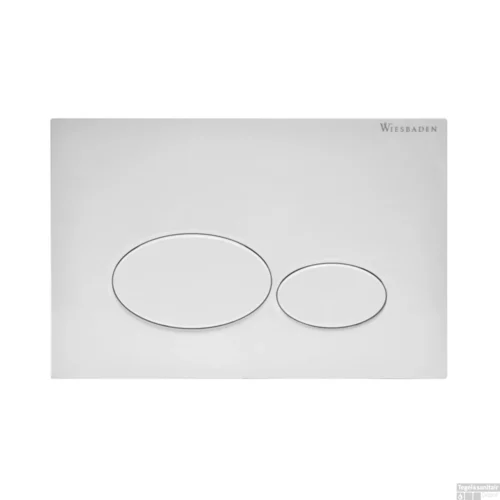Drukplaat Wiesbaden TBV Geberit UP320 Mat Wit