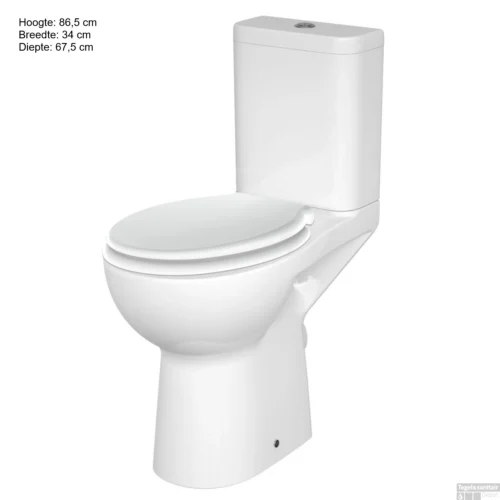 Duoblok Allibert Levanto 86,5x67,5cm PK Wit 11 Duoblok Allibert Levanto 86,5x67,5cm PK Wit -Badkamer Winkel duoblok allibert levanto 86 5x67 5cm ao wit tec