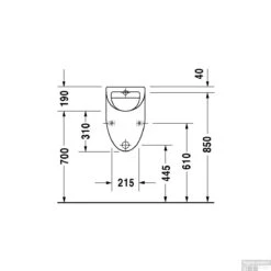 Duravit Universeel Fizz Urinoir 30.5x28.5x50 Cm Achter Inlaat Glanzend Keramiek Wit -Badkamer Winkel duravit universeel fizz urinoir 30.5x28.5x50 cm achter inlaat glanzend wit keramiek tech