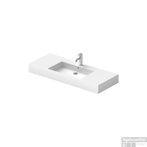 Duravit Vero Meubelwastafel 125x49x17 Cm Keramiek Glanzend Wit