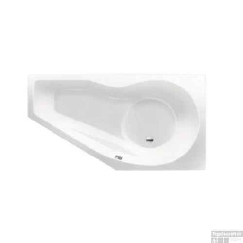 Ligbad Beterbad Xenz Fiji Rechts 160x90 Cm Wit