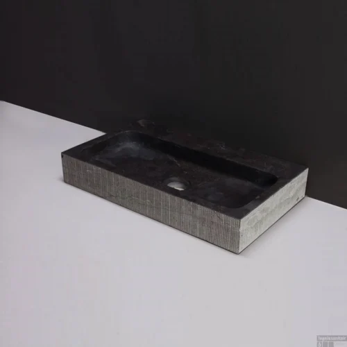 Forzalaqua Gotenburg Hardsteen Gefrijnd 50x30x8 Cm Zonder Kraangat