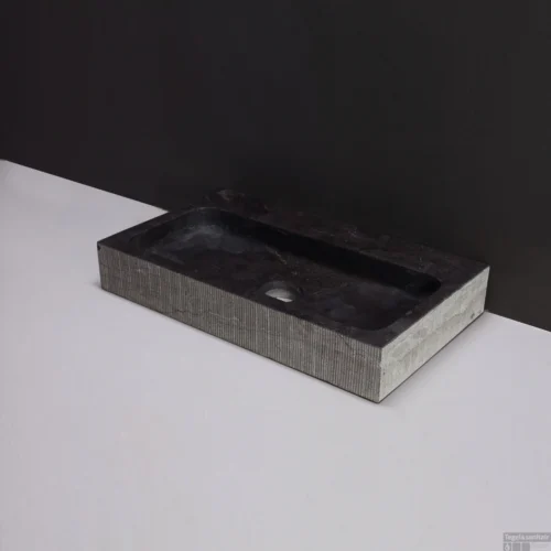 Forzalaqua Gotenburg Hardsteen Gezoet 50x30x8 Cm Met Kraangat