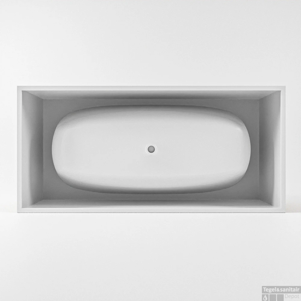 FREEZE Vrijstaand Bad 180x85cm Kleur Rust / Talc 8 FREEZE Vrijstaand Bad 180x85cm Kleur Rust / Talc - Afbeelding 8