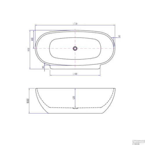Half Vrijstaand Bad Luca Sanitair Primo 175x85x60cm Acryl Glans Wit Met Overloop -Badkamer Winkel halfvrijstaand bad luca sanitair primo 175x85x60cm acryl glans wit met overloop lupa1786 tech