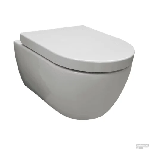 Hangtoilet Sanilux Easy Flush Compact Randloos 48cm (incl. Zitting)