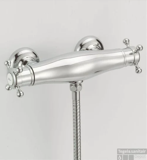 Huber Victorian Thermostatische Douchekraan Chroom-Goud 25001HCA