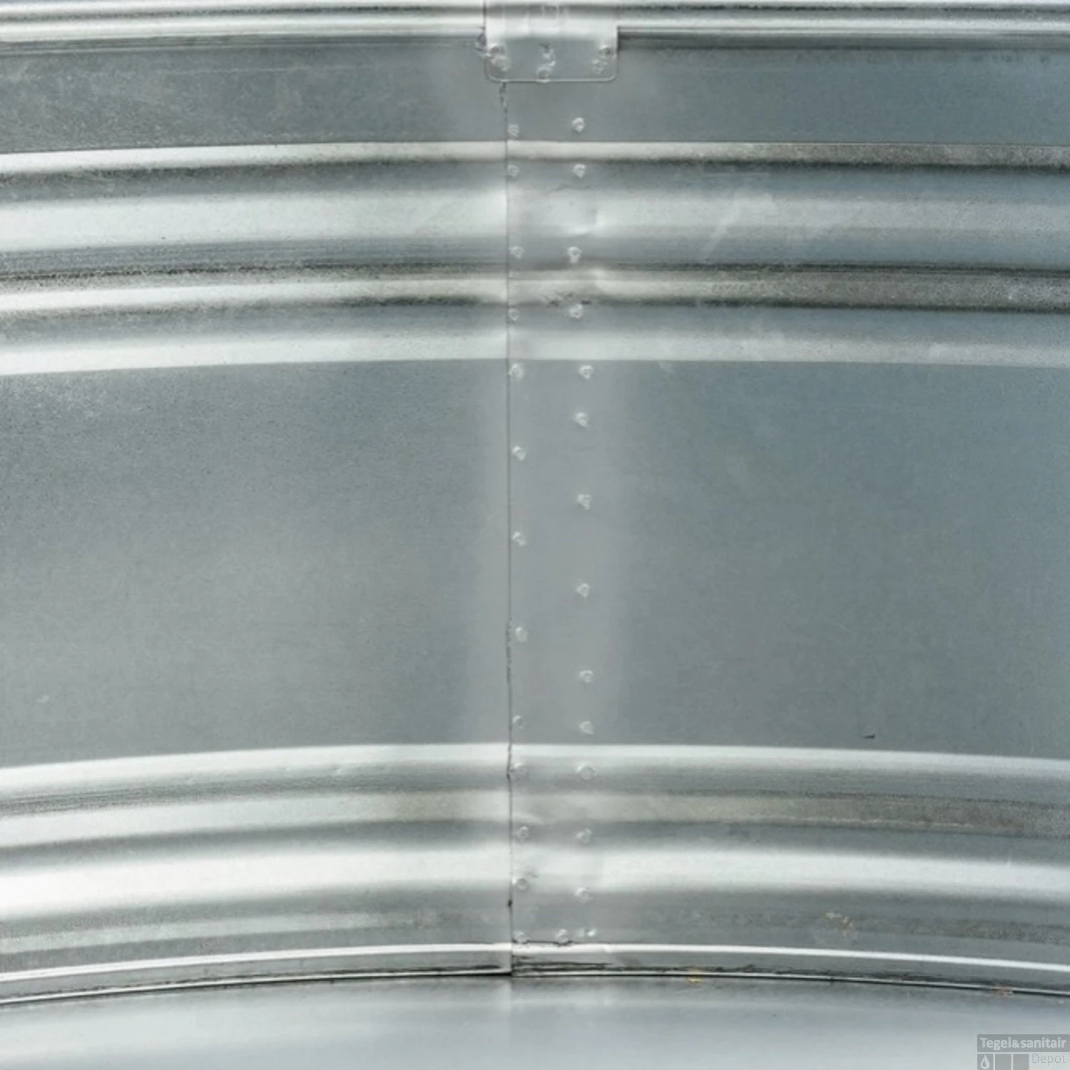 Tankkd IJsbad | Black Label Round | 183cm Aluminium 4 Tankkd IJsbad | Black Label Round | 183cm Aluminium - Afbeelding 4