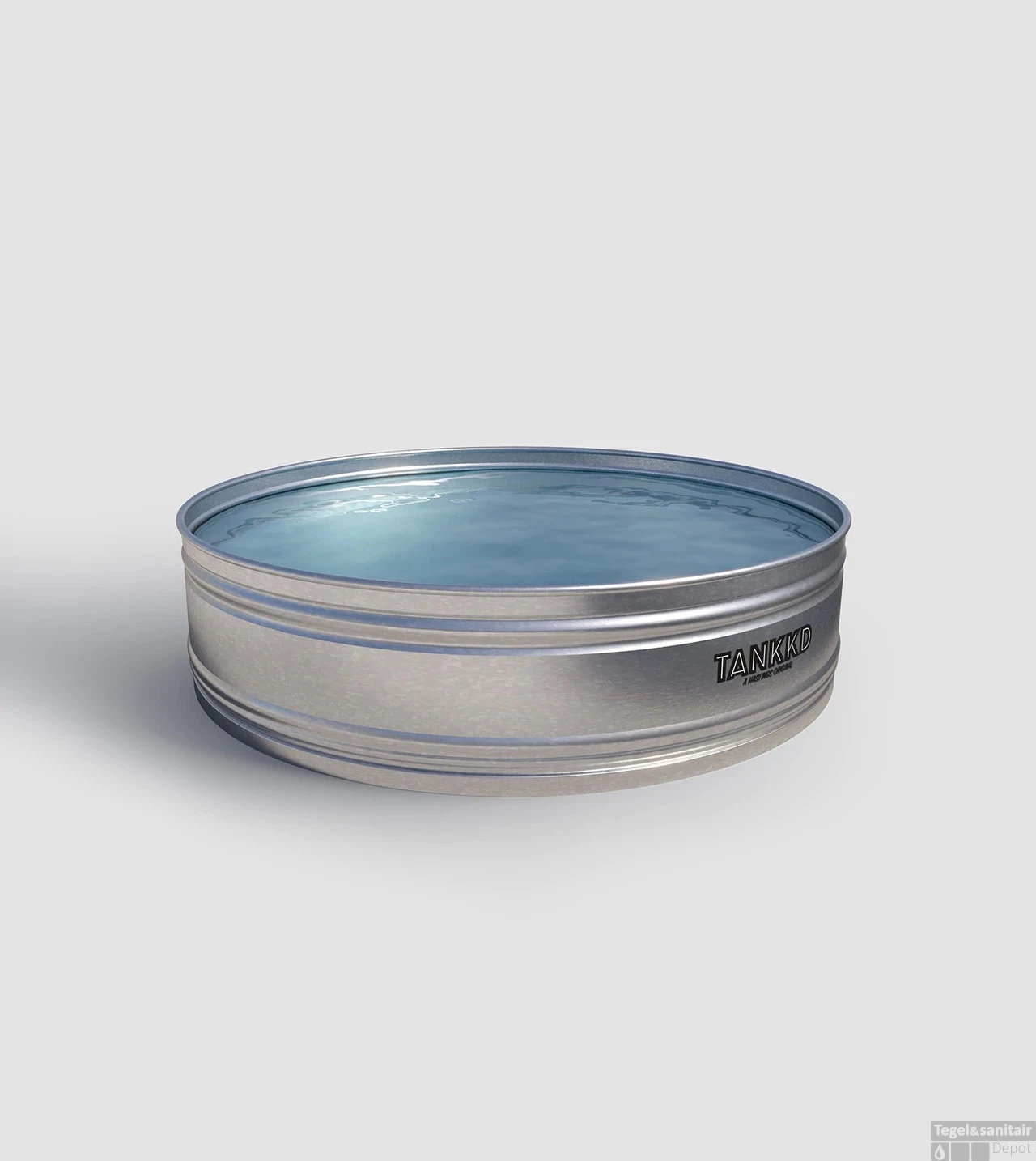 Tankkd IJsbad | Black Label Round | 213cm | Aluminium