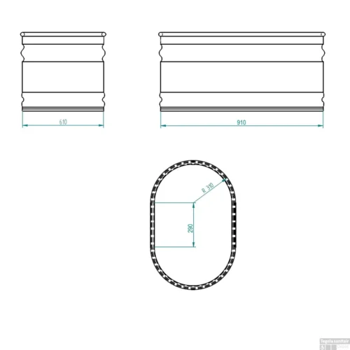 Tankkd IJsbad | Green Label Oval | 91x61x61cm | Aluminium -Badkamer Winkel ijsbad tankkd green label oval 91x61x61 cm aluminium tech