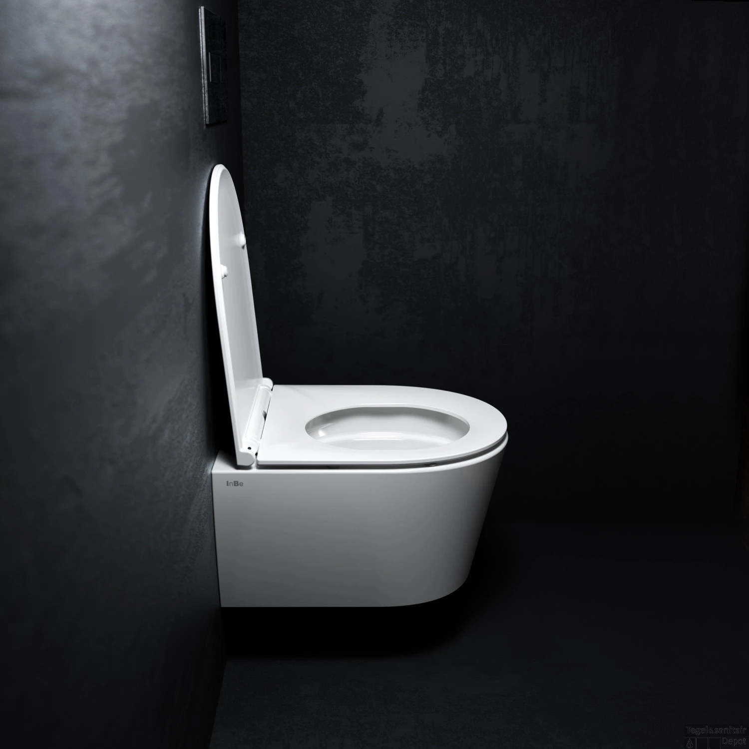 Clou InBe 1 Wandtoilet 48cm Incl Zitting Met Deksel Soft Closing En Quick Release Systeem Glanzend Wit Keramiek 36.5x48x38.1cm 4 Clou InBe 1 Wandtoilet 48cm Incl Zitting Met Deksel Soft Closing En Quick Release Systeem Glanzend Wit Keramiek 36.5x48x38.1cm - Afbeelding 4