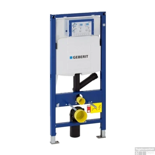 Geberit UP320 Toiletset Compleet | Inbouwreservoir | Civita Black Randloos Mat Zwart | Set 44 Met Drukplaat -Badkamer Winkel inbouwreservoir geberit up320 duofix 1 175