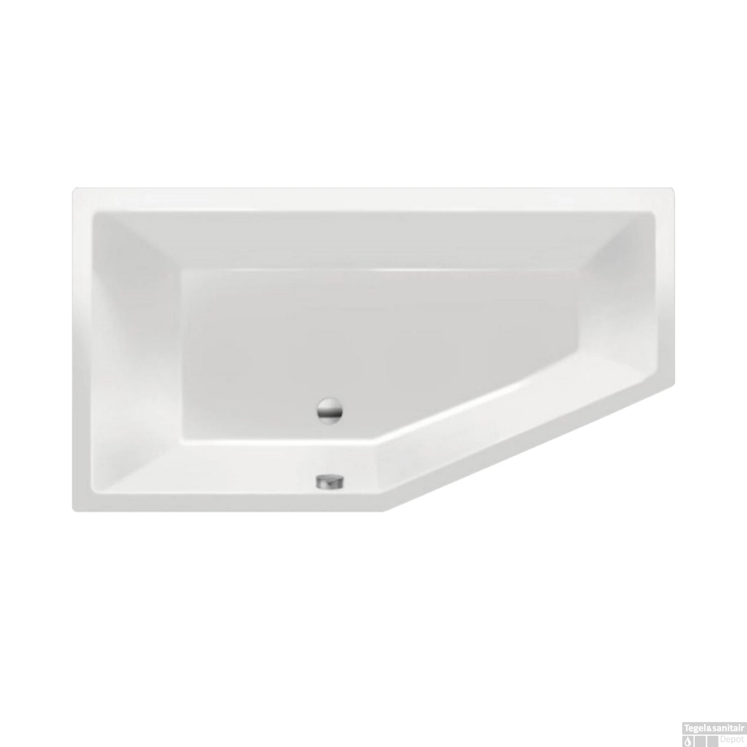 Ligbad Beterbad Xenz Society Links 160x90x50 Cm Wit 1 Ligbad Beterbad Xenz Society Links 160x90x50 Cm Wit