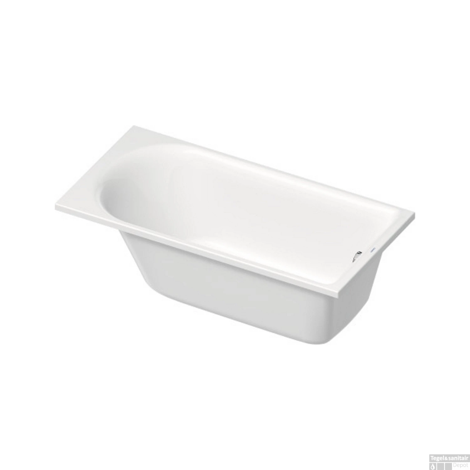 Ligbad Duravit D-Neo Inbouw 170x75x48.5 Cm Wit 2 Ligbad Duravit D-Neo Inbouw 170x75x48.5 Cm Wit - Afbeelding 2