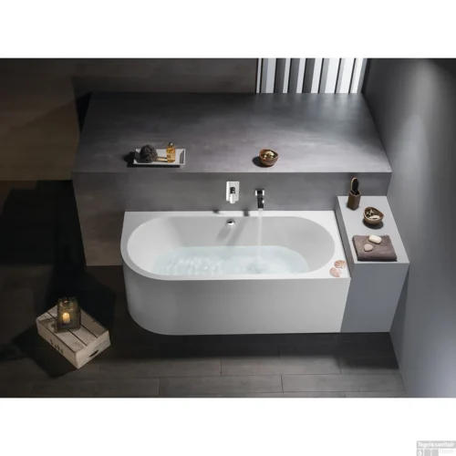 Ligbad Polysan Viva 170x75x60 Cm Asymmetrisch Rechts Wit 10 Ligbad Polysan Viva 170x75x60 Cm Asymmetrisch Rechts Wit -Badkamer Winkel ligbad polysan viva 170x75x60 cm asymmetrisch rechts wit sph78119m 5