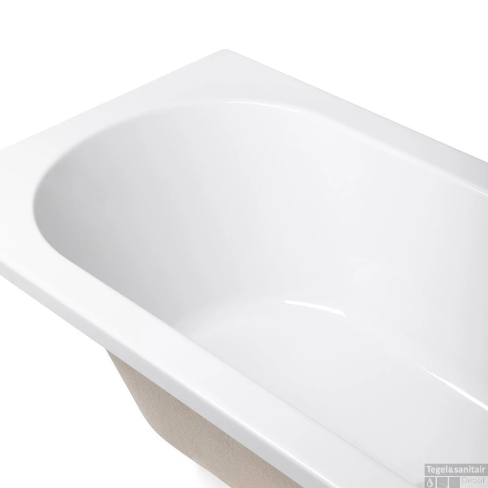 Ligbad Rechthoekig Boss & Wessing 180x80x42 Cm Zonder Paneel Wit Acryl 4 Ligbad Rechthoekig Boss & Wessing 180x80x42 Cm Zonder Paneel Wit Acryl - Afbeelding 4