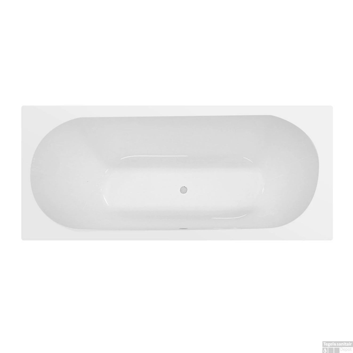 Ligbad Rechthoekig Boss & Wessing 180x80x42 Cm Zonder Paneel Wit Acryl 1 Ligbad Rechthoekig Boss & Wessing 180x80x42 Cm Zonder Paneel Wit Acryl